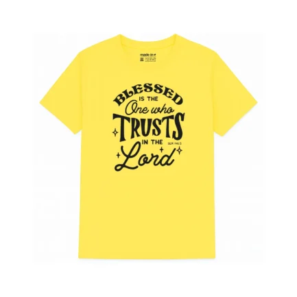 BLESSED IS THE ONE WHO TRUSTS